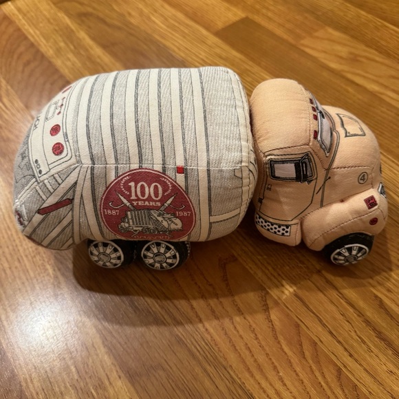 Dreamwheels Vintage‎ 1985 Plush Toy Garbage Trash Truck RARE EUC - Picture 2 of 11